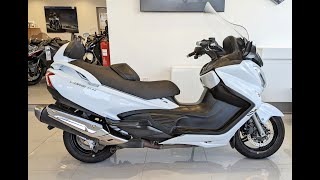 SUZUKI BURGMAN 650 EXECUTIVE  For Sale  Crescent Motorcycles Bournemouth [upl. by Alaik]