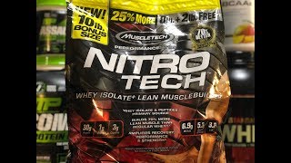 Muscletech NitroTechがやってきた！ニトロテック [upl. by Ssidnak]