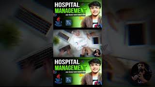 Hospital Management System Java Project javaprogramming shorts javaprojectsforbeginners hopital [upl. by Htnamas]