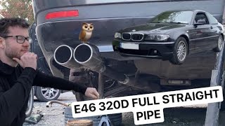 We straight pipe this unsuspecting e46 320D [upl. by Kauffman726]