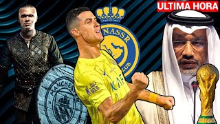 Cristiano Ronaldo nuevo contrato el 2027 con el AL NASSR Escándalo detrás del mundial Qatar 2022 [upl. by Zoeller]