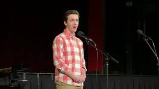 Sam Gusick  “The Lamest Place in the World” from “13”  Staples High School Cabaret 2019 [upl. by Euqinim]