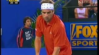 2008 Hopman Cup DjokovicSRB vs ClementFRA [upl. by Enitsua66]