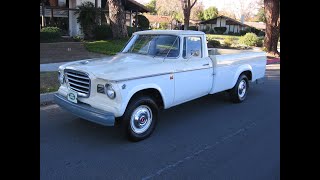 Sold 14000 For Comps 1964 Studebaker Pickup Exterior Video 1 [upl. by Constantia]