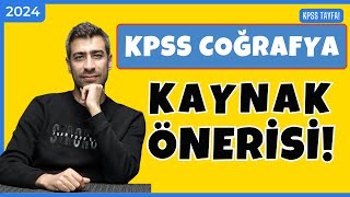 2024 KPSS Coğrafya Kaynak Önerileri kaynaköneri [upl. by Fischer]