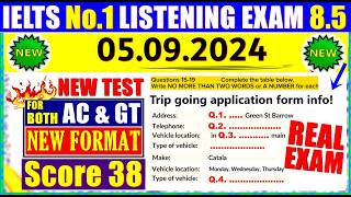 IELTS LISTENING PRACTICE TEST 2024 WITH ANSWERS  05092024 [upl. by Eymaj915]