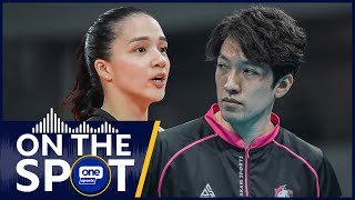 Akari’s coach Taka Minowa and Michelle Cobb on their perfect run in the PVL  OnTheSpot [upl. by Caterina696]