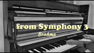 Brahms  from Symphony No 3 3rd Movement [upl. by Gnihc34]