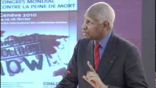 Séance douverture du 4ème congres mondial contre la peine de mort Abdou Diouf Partie 1 [upl. by Avalsorim]