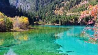 Jiuzhaigou Valley  Cina  UNESCO World Heritage Site [upl. by Venus]