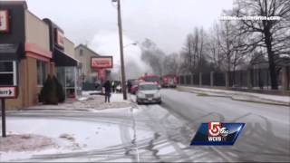 Several rescued from fire in Fitchburg [upl. by Enomis708]