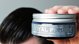 QOD Barber Shop Royal Pomade  recenzja wodnej pomady do włosów [upl. by Oneida461]