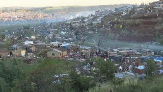 Tornado wreaks havoc in South Africas KwaZuluNatal leaving a trail of destruction [upl. by Treblihp]