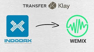 Cara Transfer Token Klay Dari Indodax Ke Wemix Wallet [upl. by Anayt368]