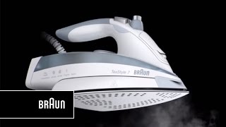 Steam Irons  TexStyle 7 Series  BRAUN [upl. by Alleras]