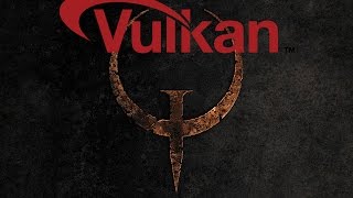 Quake 1 with Vulkan API  vkQuake [upl. by Ecertal40]