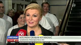 Kolinda GrabarKitarović o Zoranu Milanoviću Nova TV 1312015 [upl. by Ainoloppa856]