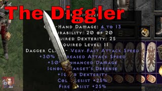 D2R Unique Items  The Diggler Dirk Boogie Nights [upl. by Hanako788]