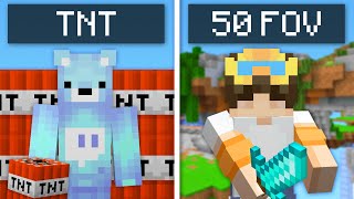 Using YouTubers Settings in Bedwars [upl. by Savage]