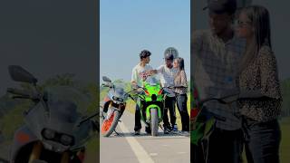 Yaari ho tho aisa 😅😂  Ktm lover video  shorts youtubeshorts ktm zx10rr [upl. by Airekat]