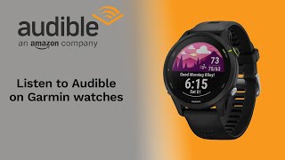 How To Listen To Audible Audiobooks On Your Garmin Watch  Easy Guide [upl. by Ciapas]