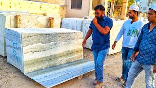 Makrana white marble or Onyx marble Indian marble super white marble marble viral whitemarble [upl. by Odessa81]