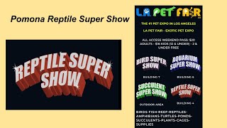 PrePomona Reptile Super Show Talk [upl. by Karyl]