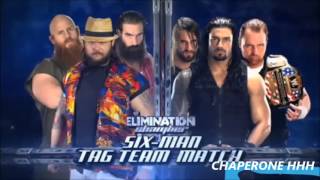 WWE Elimination Chamber 2014 Match Card The Wyatt Family Vs The Shield [upl. by Engeddi493]