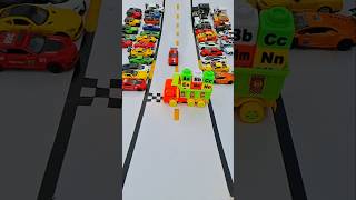 Jaguar Vs Abc Truck police lego car truck toys tractor automobile minecraft jeep abcd jcb [upl. by Brittain]