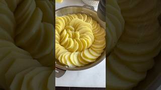 🌿Gratin de pommes de terre à la crème de poireaux au parmesan 🧀 gratin poireaux recettefacile [upl. by Aileen]