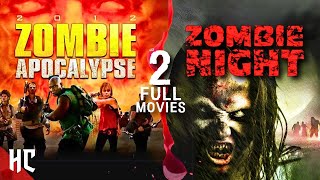 Zombie Apocalypse  Zombie Night  Full Zombie Horror Movie  Double Feature [upl. by Shanley]