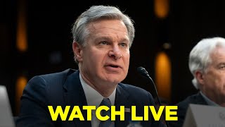 WATCH LIVE FBI director Christopher Wray testifies before House [upl. by Gibeon]