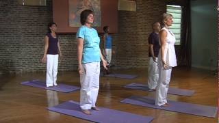 Gentle Yoga for Cancer Patients Standing Yoga Poses amp Upper Body Stretches [upl. by Anel]