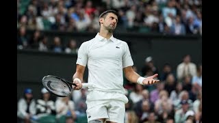 Novak Djokovic accuses fans of disrespect  Novak Djokovic  Wimbledon 2024 [upl. by Nnylodnewg]