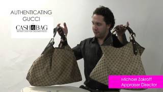 How to Spot a Fake Gucci Handbag [upl. by Wichern32]