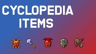 Tibia Cyclopedia  Items [upl. by Chesnut]