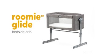 Joie roomie™ glide  Bedside Crib With Gliding Motions [upl. by Aicilram]