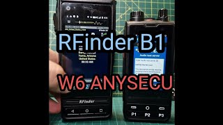 Rfinder B1 amp W6 Anysecu [upl. by Acsehcnarf]