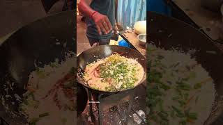 Bulk Making Schezwan Fried Rice shorts schezwanfriedrice [upl. by Imugem]