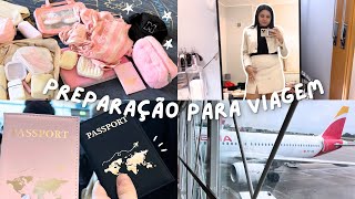 vlog pre viagem  fazendo as malas e indo para o aeroporto ✈️ [upl. by Irovi]