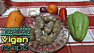 Longganisang VIGAN RECIPE  ginisang sayote carrots  pinoy recipe  v52 [upl. by Nairoc162]