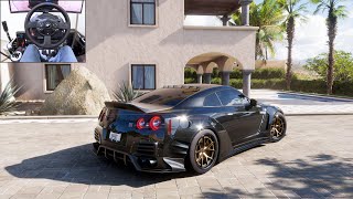 Nissan GTR NISMO 1000HP Build  Forza Horizon 5  Thrustmaster T300RS [upl. by Bael]