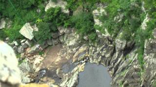 Wild 5 quotSwingquot more like a fall at Oribi Gorge [upl. by Kiona109]