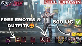 TEKKEN 8 PRIZE PATH EVENT IS HERE ✅\ 3 FREE MYTHIC OUTFIT amp EMOTES 🤩 PRICE 600 UC ✅\ BGMI amp PUBG [upl. by Hamforrd]