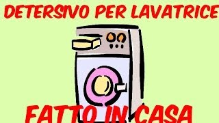 Detersivo per lavatrice fatto in casa [upl. by Notsew]