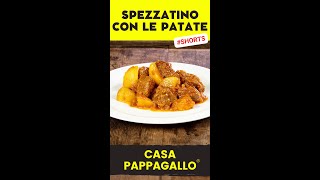 Spezzatino con le patate shorts [upl. by Ayotal]