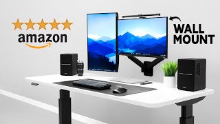 I Bought 5 Highly Rated Dual Monitor Arms on Amazon [upl. by Findlay]