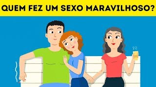 10 JOGOS CEREBRAIS E CHARADAS EM SETE SEGUNDOS PARA O SEU CÉREBRO [upl. by Klimesh]