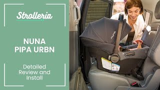 Nuna Pipa urbn Baseless Infant Car Seat [upl. by Sapphira508]