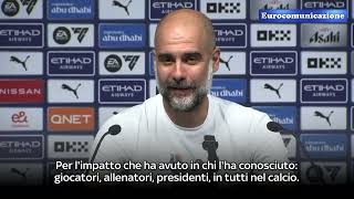 Guardiola ricorda Mazzone [upl. by Dias]